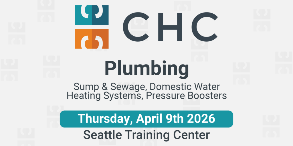 Plumbing – Sump & Sewage, DWH, Pressure Boosters – April 2026