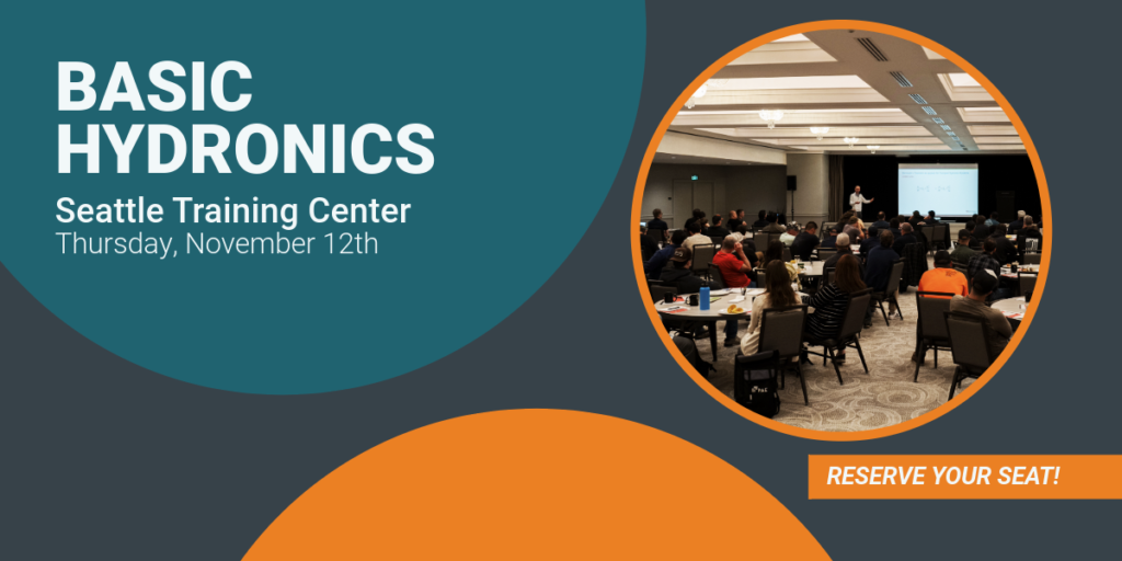 Basic Hydronics – November 2026